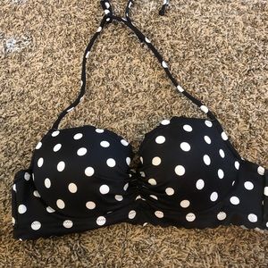 Victoria’s Secret polka dot bikini top